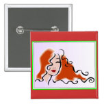 Stilvoller Knopf für Frauen Button
