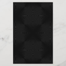 Stilvoller, schwarzer Spiralenentwurf Flyer