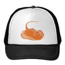 Stingray-Fische Baseball Cap