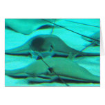 Stingrays auf Meeresgrund-Gruß-Karte