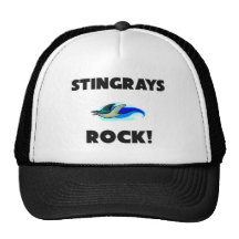 Stingrays-Felsen Retrokultmütze