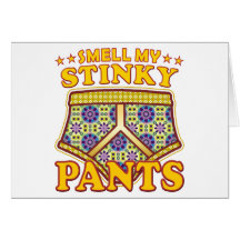 Stinky Hosen-Geruch Karten