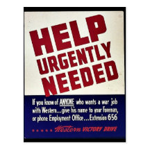 Stock zu Ihrem Job Postkarten