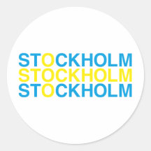 STOCKHOLM STICKER