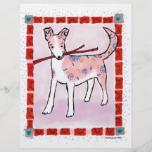 Stockhund Vollfarbige Flyer