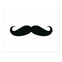 Stolz auf mein Stache….Schnurrbart Postkarten