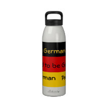 Stolz, deutsche Wasser-Flasche zu sein Wasserflaschen