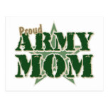 Stolze Armee-Mamma Postkarten