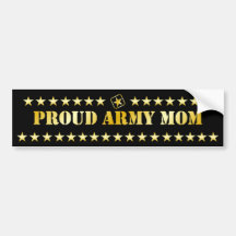 Stolze Armee-Mamma-Sterne Autosticker