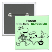 Stolze Bio Gärtner-T-Shirts und Geschenke Buttons
