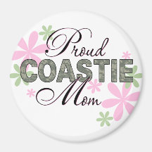 Stolze Coastie Mamma-Camouflage Magnete
