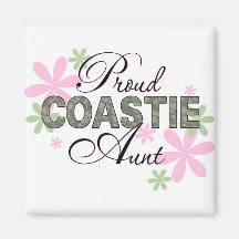 Stolze Coastie Tante Camo Magnete