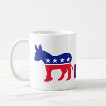 Stolze Demokrat-Kaffeetasse