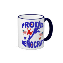 Stolze Demokrat-Kaffeetasse