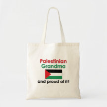Stolze palästinensische Großmutter Tasche