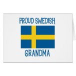 Stolze schwedische Großmutter Karte