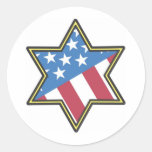 STOLZER AMERIKANISCHER JUDE STICKER