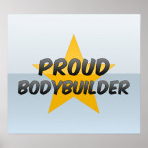 Stolzer Bodybuilder Posterdrucke