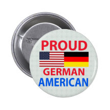 Stolzer deutscher Amerikaner Button