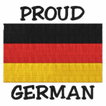 Stolzer Deutscher gesticktes Sweatshirt