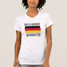 Stolzer Deutscher Grossmutter T-shirts