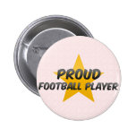 Stolzer Fußball-Spieler Buttons