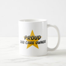 Stolzer Hundesorgfalt-Eigentümer Kaffee Tasse