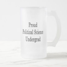 Stolzer Politikwissenschaft-Nichtgraduierter Kaffee Tasse