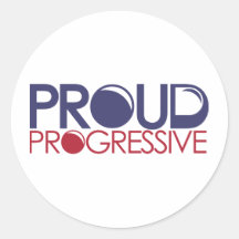 Stolzer Progressist Sticker