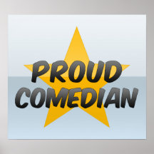 Stolzer Schauspieler Plakatdruck