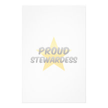 Stolzer Stewardess Individuelle Druckpapiere