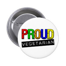 Stolzer Vegetarier Buttons