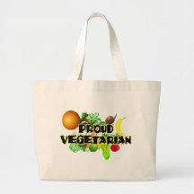 Stolzer Vegetarier Einkaufstasche