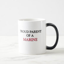 Stolzes Elternteil eines MARINESOLDATEN Kaffee Tassen
