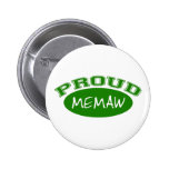 Stolzes Memaw (Grün) Buttons