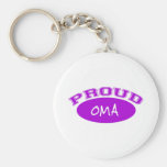 Stolzes Oma (lila) Schlüsselband