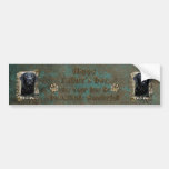 Stone_Paws_Labrador_Black Auto Aufkleber