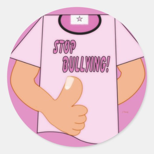 Stoppen Sie einzuschüchtern Sticker