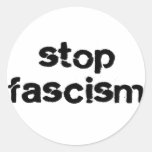 Stoppen Sie Faschismus Sticker