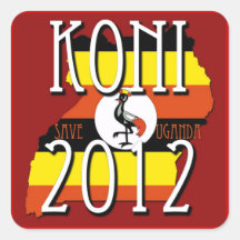 Stoppen Sie Kony 2012 Stickers