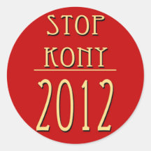 Stoppen Sie Kony 2012 Stickers