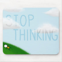 Stoppen Sie, Mousepad zu denken