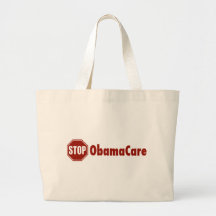 Stoppen Sie ObamaCare Einkaufstaschen