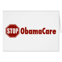 Stoppen Sie ObamaCare Karten