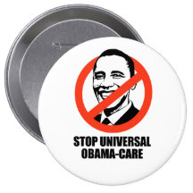 Stoppen Sie Universalc$obama-sorgfalt Button