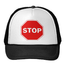 Stoppschild Retro Cap