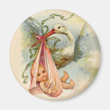 STORCH-BABYPARTY 2 KÜHLSCHRANKMAGNETE