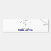 Storch-kleiner Bruder-T-Shirt Autosticker