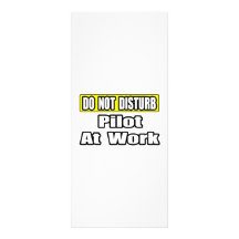 Stören Sie… Piloten nicht bei der Arbeit Karten Druck