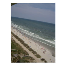 Strand des North Carolina Postkarten